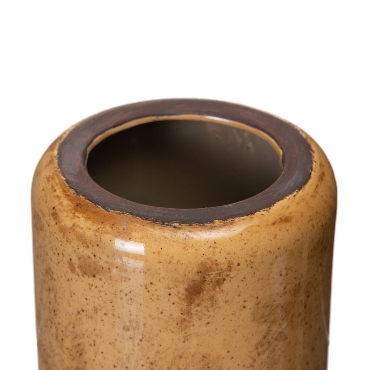 Planter Brun Keramikk 14 x 14 x 14 cm